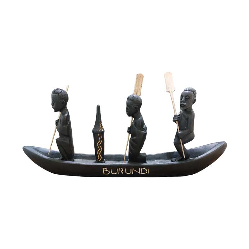 African Wooden Boat