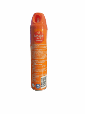 Homebright hawaiian mist air freshener - Back Image
