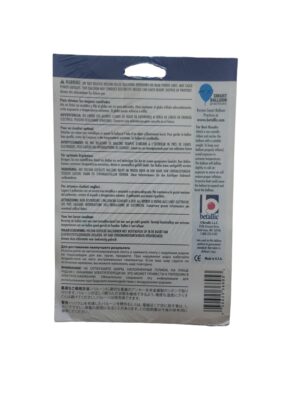 18" happy birthday foil balloon - Back Image